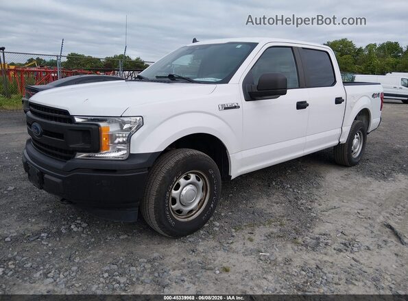 1FTEW1EB8LKE13426 2020 FORD F150 White Առջևի ձախ երեք քառորդ տեսարան