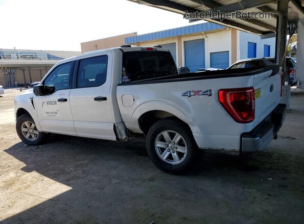1FTEW1EB8NKE67747 2022 FORD F150 White Trasero izquierdo