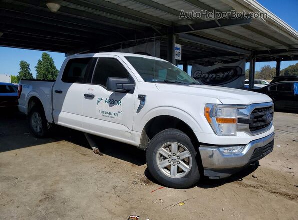 1FTEW1EB8NKE67747 2022 FORD F150 White Delantero derecho