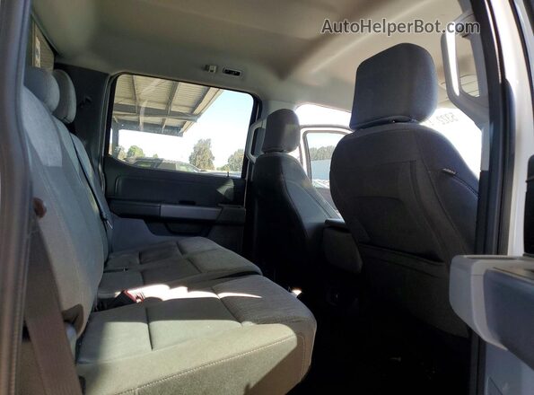 1FTEW1EB8NKE67747 2022 FORD F150 White Vista de los asientos traseros