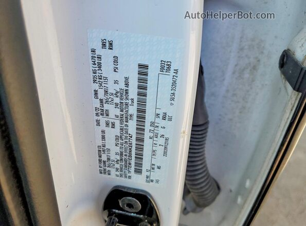 1FTEW1EB8NKE67747 2022 FORD F150 White Vista del compartimento del motor