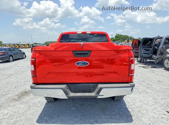 1FTEW1EB9JFB87712 2018 FORD F150 Красный Вид сзади