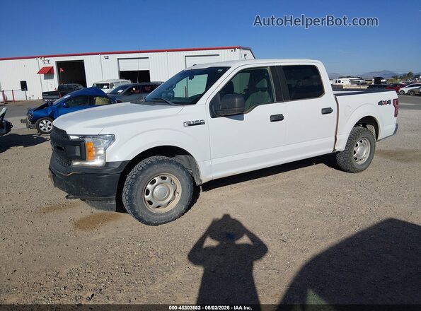 1FTEW1EB9JFD04947 2018 FORD F150 Белый Передняя левая четверть