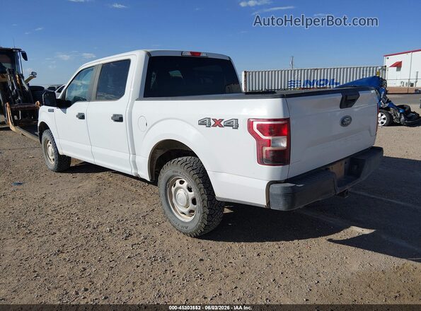 1FTEW1EB9JFD04947 2018 FORD F150 Белый Задняя левая четверть