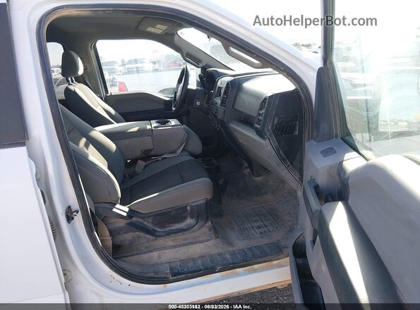 1FTEW1EB9JFD04947 2018 FORD F150 Белый Вид салона спереди