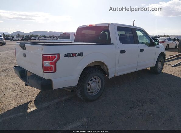 1FTEW1EB9JFD04947 2018 FORD F150 Белый Задняя правая четверть