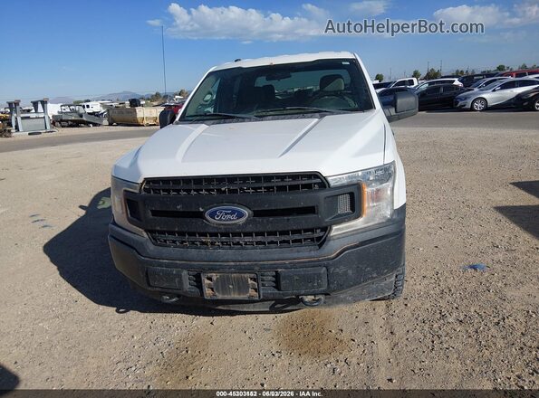 1FTEW1EB9JFD04947 2018 FORD F150 Белый Вид панели приборов