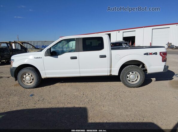 1FTEW1EB9JFD04947 2018 FORD F150 Белый Вид задней части салона