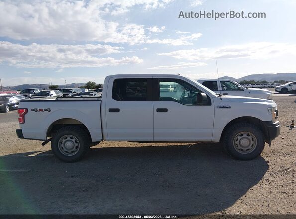 1FTEW1EB9JFD04947 2018 FORD F150 Белый Вид щитка приборов