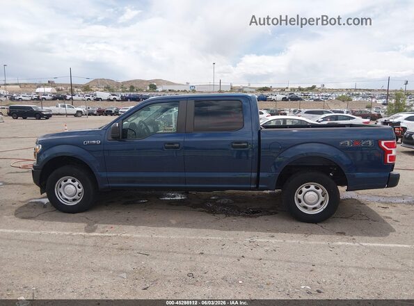 1FTEW1EB9JKE38333 2018 FORD F150 Blue 