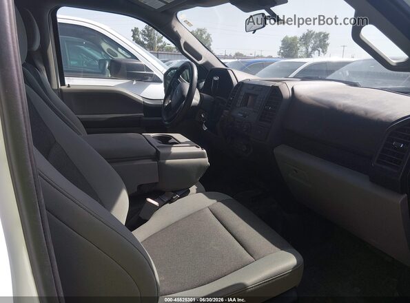 1FTEW1EB9KKC24833 2019 FORD F150 White Widok wnętrza z przodu
