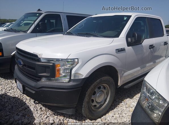 1FTEW1EB9KKC24833 2019 FORD F150 White Przód lewy