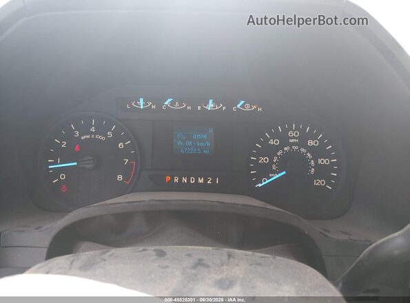 1FTEW1EB9KKC24833 2019 FORD F150 White Widok tylnych siedzeń