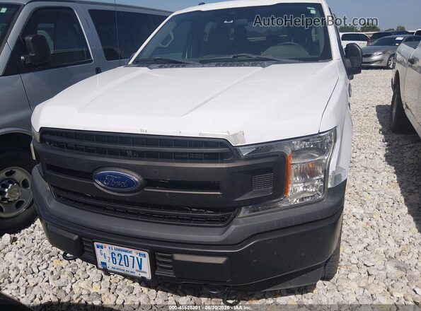 1FTEW1EB9KKC24833 2019 FORD F150 White Widok zestawu wskaźników