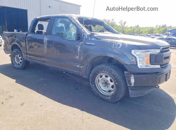 1FTEW1EB9KKD17710 2019 FORD F150 Gray წინა მარჯვენა