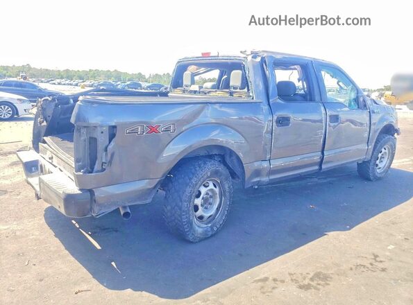 1FTEW1EB9KKD17710 2019 FORD F150 Gray უკანა მარჯვენა