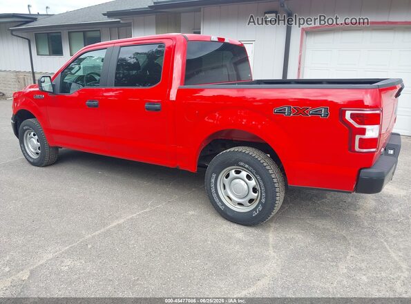 1FTEW1EB9LKE13919 2020 FORD F150 Красный Задняя левая четверть