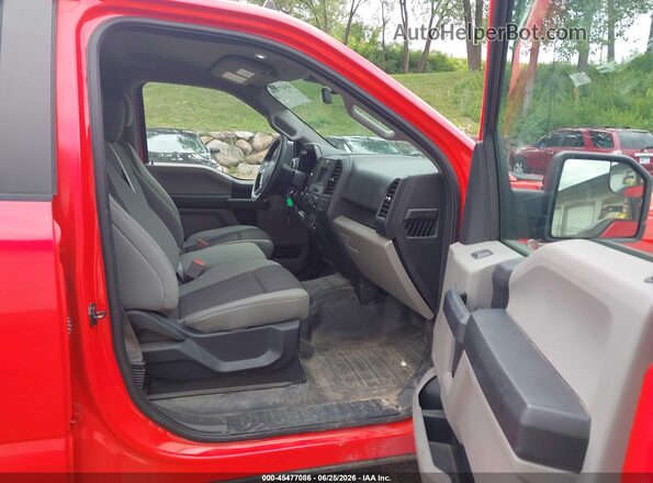 1FTEW1EB9LKE13919 2020 FORD F150 Красный Вид салона спереди