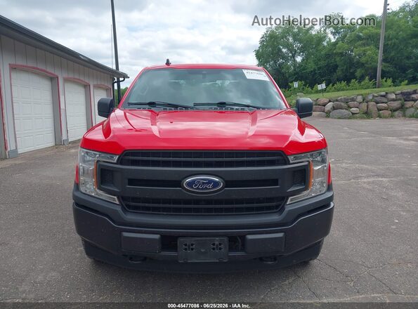 1FTEW1EB9LKE13919 2020 FORD F150 Красный Вид щитка приборов