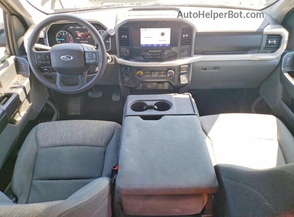 1FTEW1EB9MFA39323 2021 FORD F150 Black Vista del salpicadero