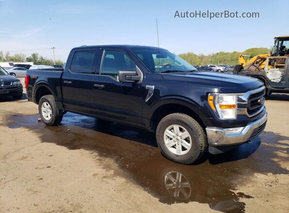 1FTEW1EB9MFA39323 2021 FORD F150 Black Delantero derecho