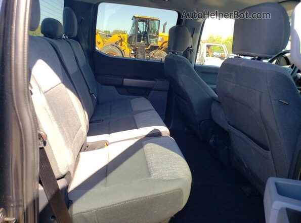1FTEW1EB9MFA39323 2021 FORD F150 Black Vista de los asientos traseros