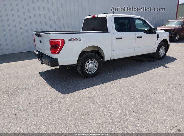 1FTEW1EB9MFB38448 2021 FORD F150 White Задня права чверть