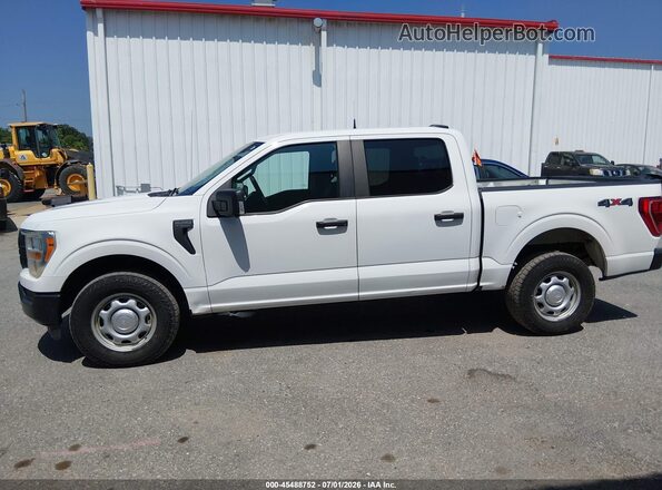 1FTEW1EB9MFB38448 2021 FORD F150 White Панорамний вид салону 360°