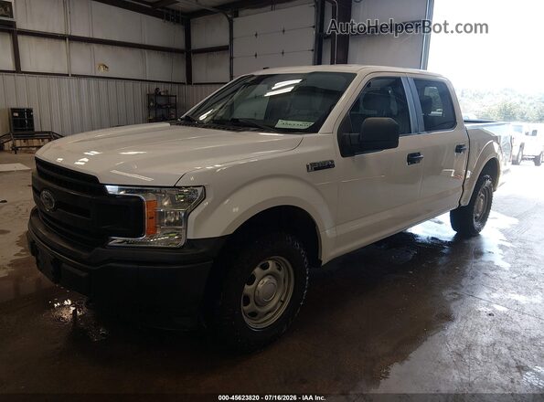 1FTEW1EBXJFD04987 2018 FORD F150 White წინა მარცხენა ხედი სამი მეოთხედიდან