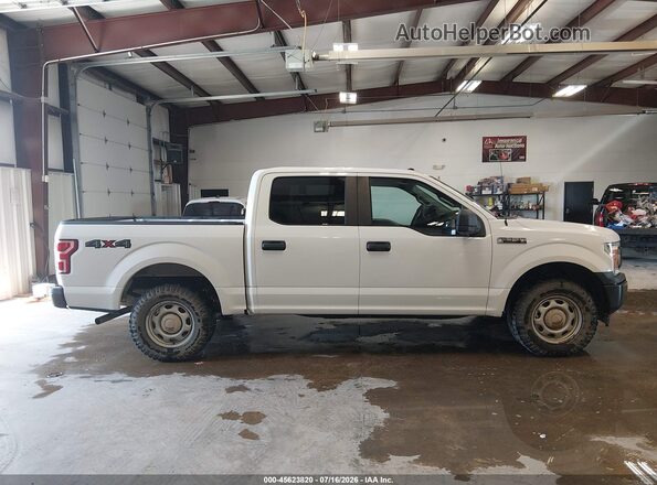 1FTEW1EBXJFD04987 2018 FORD F150 White უკანა სალონის ხედი