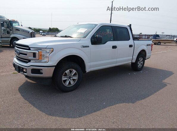 1FTEW1EBXJKC87437 2018 FORD F150 White Vista tres cuartos delantera izquierda