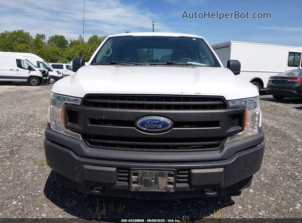 1FTEW1EBXJKE38325 2018 FORD F150 White Vista del cuadro de instrumentos