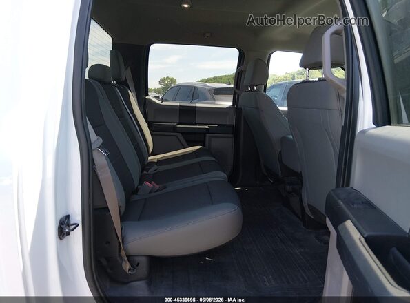 1FTEW1EBXJKE38325 2018 FORD F150 White Vista de la etiqueta del VIN