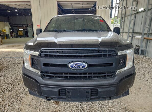 1FTEW1EBXLKD26465 2020 FORD F150 Black Front view