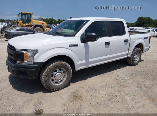 1FTEW1EBXLKE82019 2020 FORD F150 White Front left