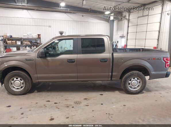 1FTEW1EBXLKE82036 2020 FORD F150 Brown Widok wnętrza 360 stopni