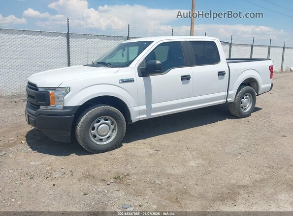 1FTEW1EBXLKF21059 2020 FORD F150 White Передня ліва чверть