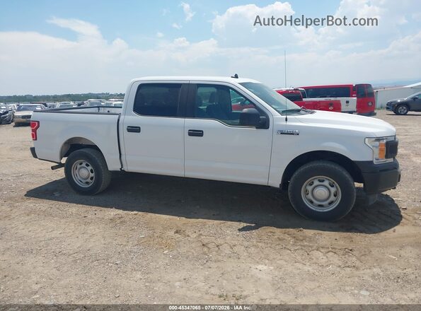 1FTEW1EBXLKF21059 2020 FORD F150 White Вид задньої частини салону