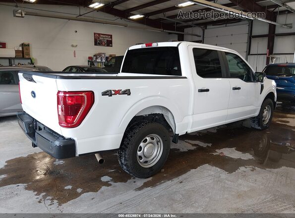 1FTEW1EBXNKE09980 2022 FORD F150 White Հետևի աջ