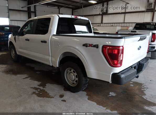 1FTEW1EBXNKE09980 2022 FORD F150 White Հետևի ձախ