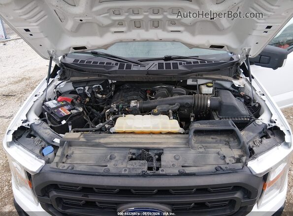 1FTEW1EBXNKE09980 2022 FORD F150 White Հետևի տեսք