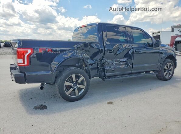 1FTEW1EF0GFC54810 2016 FORD F150 Black Rear right
