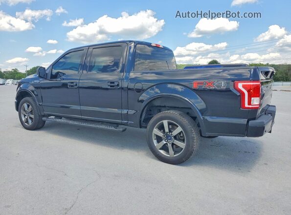 1FTEW1EF0GFC54810 2016 FORD F150 Black Rear left