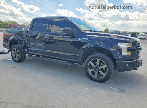 1FTEW1EF0GFC54810 2016 FORD F150 Black Front right
