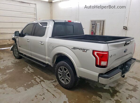 1FTEW1EF0GKD99157 2016 FORD F150 Silver Rear left