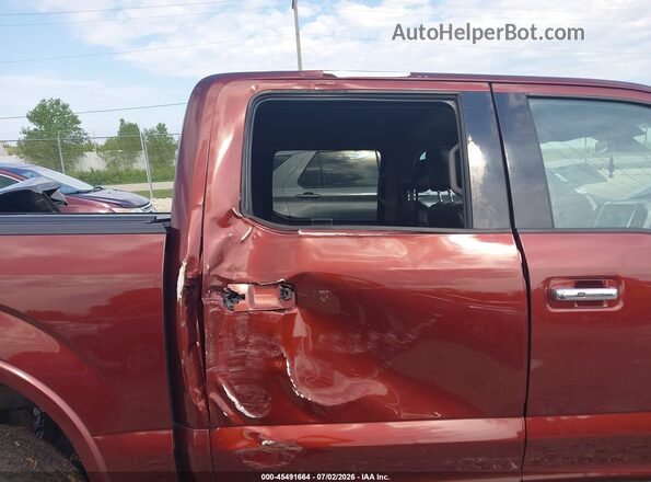 1FTEW1EF0HFA06901 2017 FORD F150 Maroon 