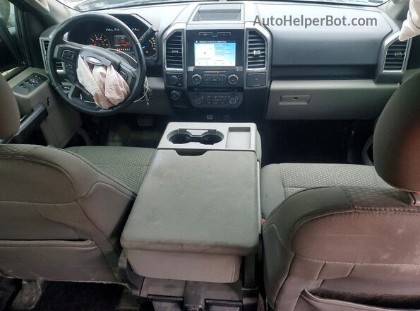 1FTEW1EF1GFA25083 2016 FORD F150 Gray წინა პანელის ხედი