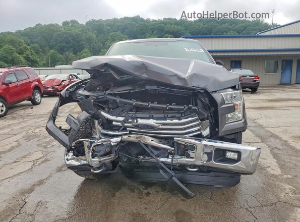 1FTEW1EF1GFA25083 2016 FORD F150 Gray წინა ხედი