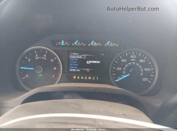 1FTEW1EF1GFB03930 2016 FORD F150 White Вид задніх сидінь