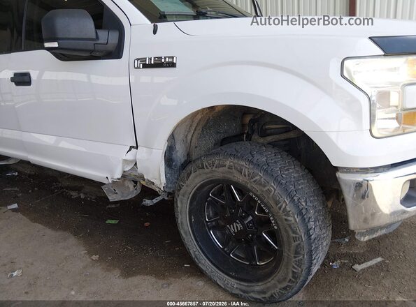 1FTEW1EF1GFB03930 2016 FORD F150 White Вид спереду